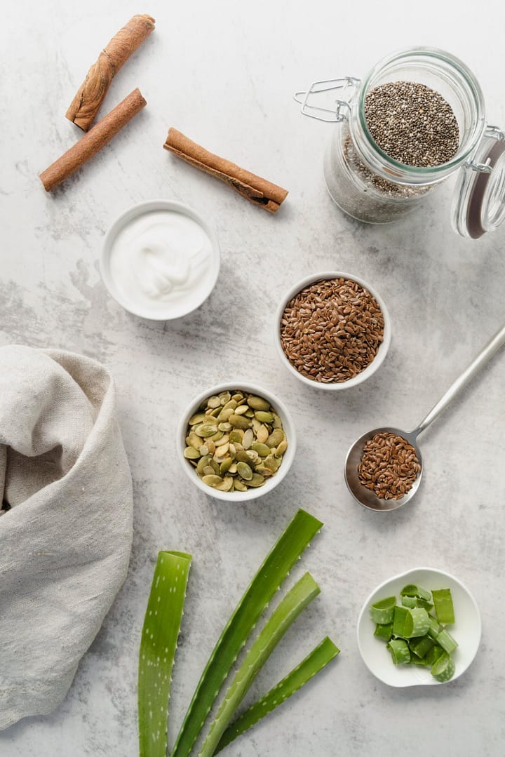 AyurVedic digestive herbs to support a healthy, balanced digestive system and reduce digestive discomfort, gas, bloating, and others related.